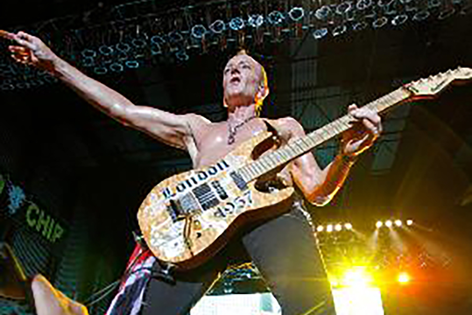 Def Leppard Guitarist at the Sturgis Buffalo Chip Music and Motorcycle Rally