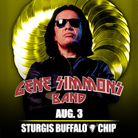 Gene Simmons at the Buffalo Chip 2025