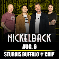 Nickleback at the BuffaloChip 8-6-25